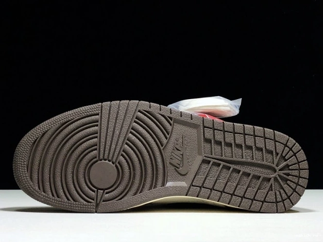 Rep Onekick OG High - Air Scott 'Mocha' x Travis 100 CD4487 Retro Jordan 1 0706